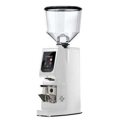 Eureka Atom Excellence 65 Coffee Grinder - Precision & Speed - Diamond - White - Tall Hopper - 110 V
