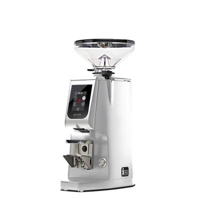 Eureka Atom Excellence 65 Coffee Grinder - Precision & Speed - Titanium - Chrome - Short Hopper - 220 V