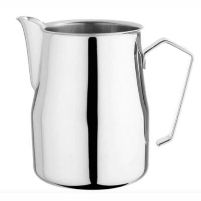 Motta Europa Milk Jug - Classic Design - Chrome - 75 Cl