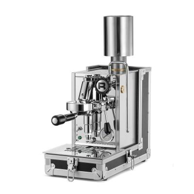 Rocket Porta Via Espresso Machine - Portable & Efficient - Chrome - 110 V