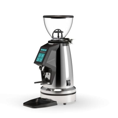 Rocket Spluga Élite Coffee Grinder - 65 mm Flat Burrs - Chrome - 110 V