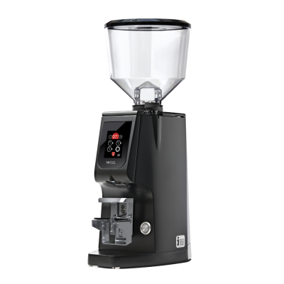 Eureka Atom W 65 Coffee Grinder - Precision & Efficiency - Red Speed - Black - Tall Hopper - 110 V
