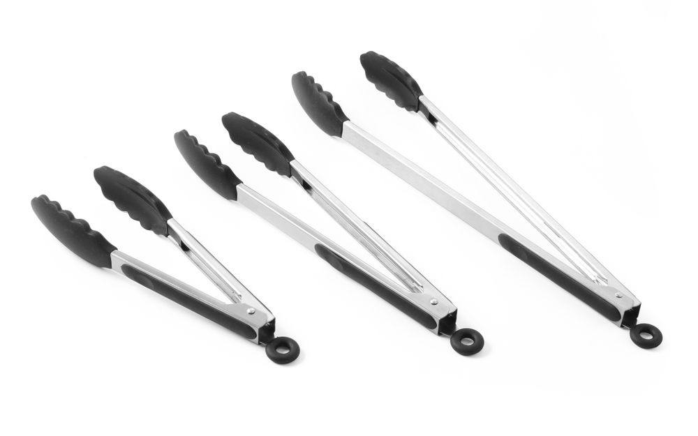 Hvataljka za posluživanje, HENDI, Crna, (L)267mm