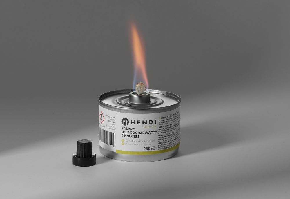 Tečno gorivo sa fitiljem, HENDI, Gori ± 8 sati, 24 kom
