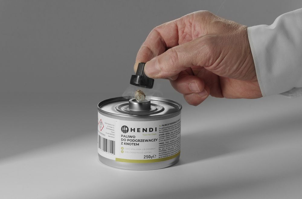 Tečno gorivo sa fitiljem, HENDI, Gori ± 8 sati, 24 kom