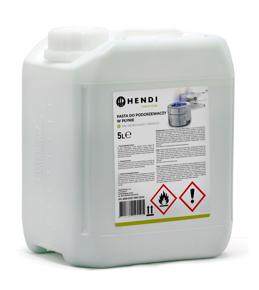 Kanister sa gorivom za posudu za podgrevanje hrane, HENDI