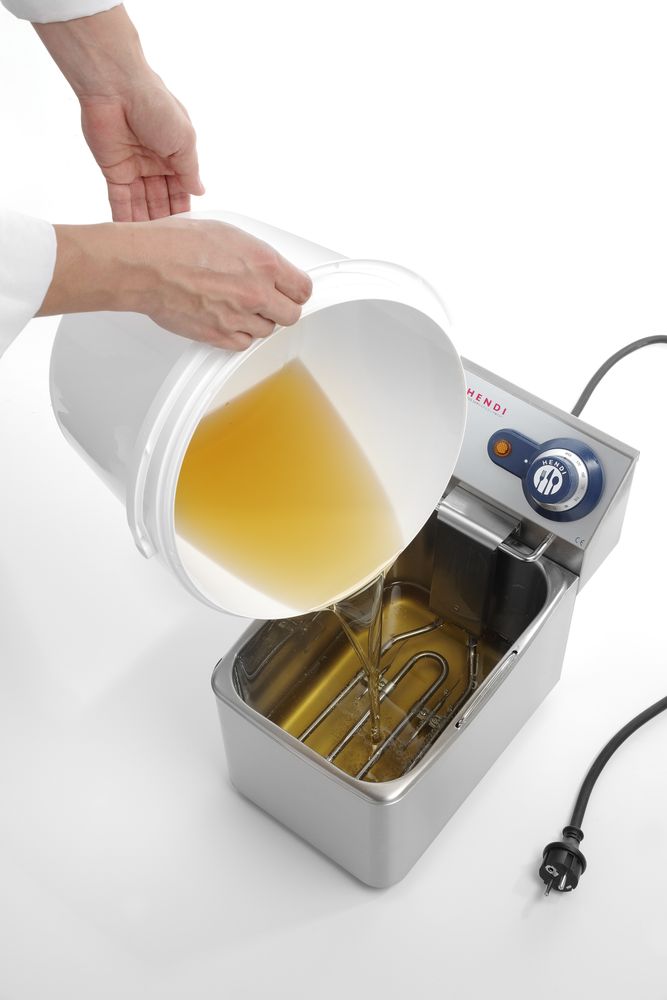 Korpa, HENDI, 11,5L, Bela, ⌀300x(H)230mm