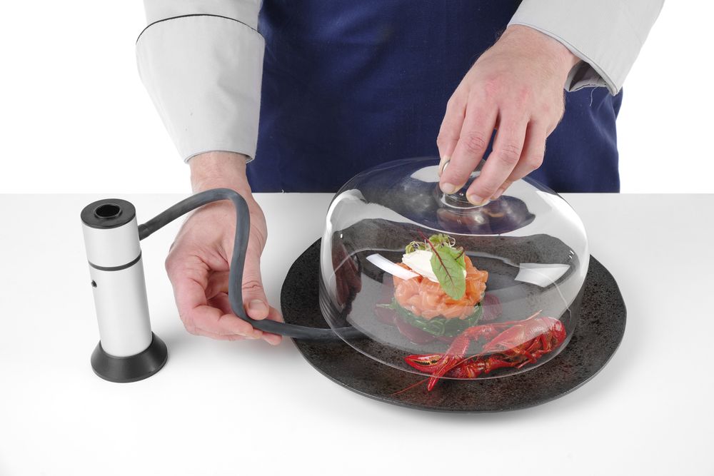 Staklena kupola, HENDI, ⌀275x(H)140mm