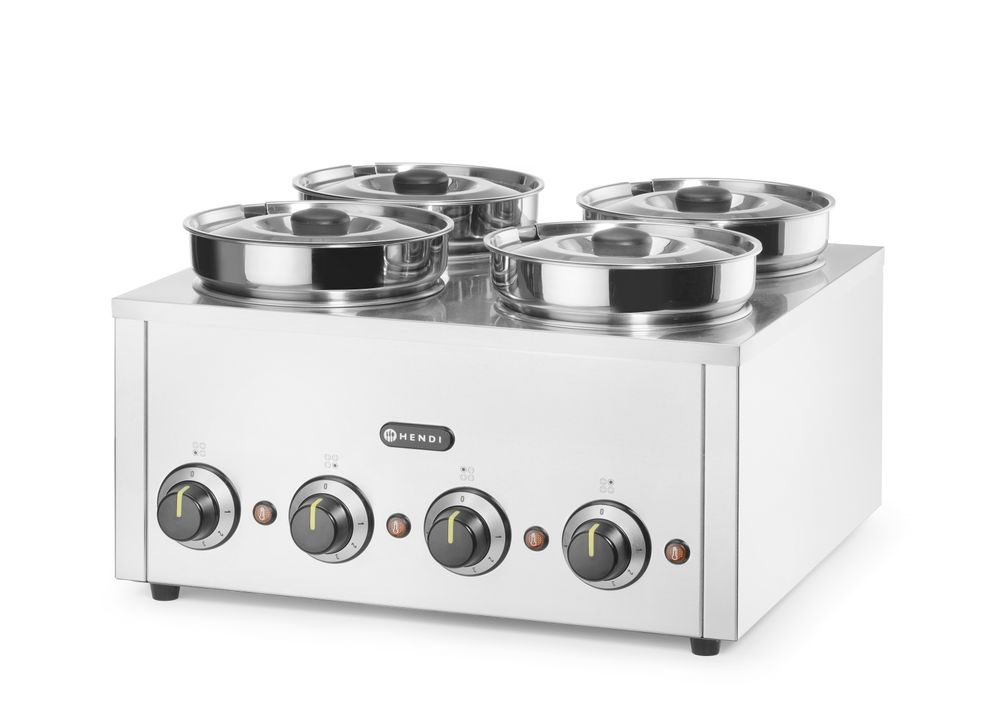 Termosistem 4, HENDI, 16L, 220-240V/800W, 506x509x(H)298mm