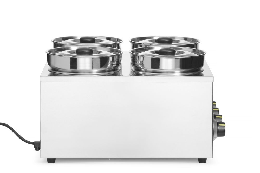 Termosistem 4, HENDI, 16L, 220-240V/800W, 506x509x(H)298mm