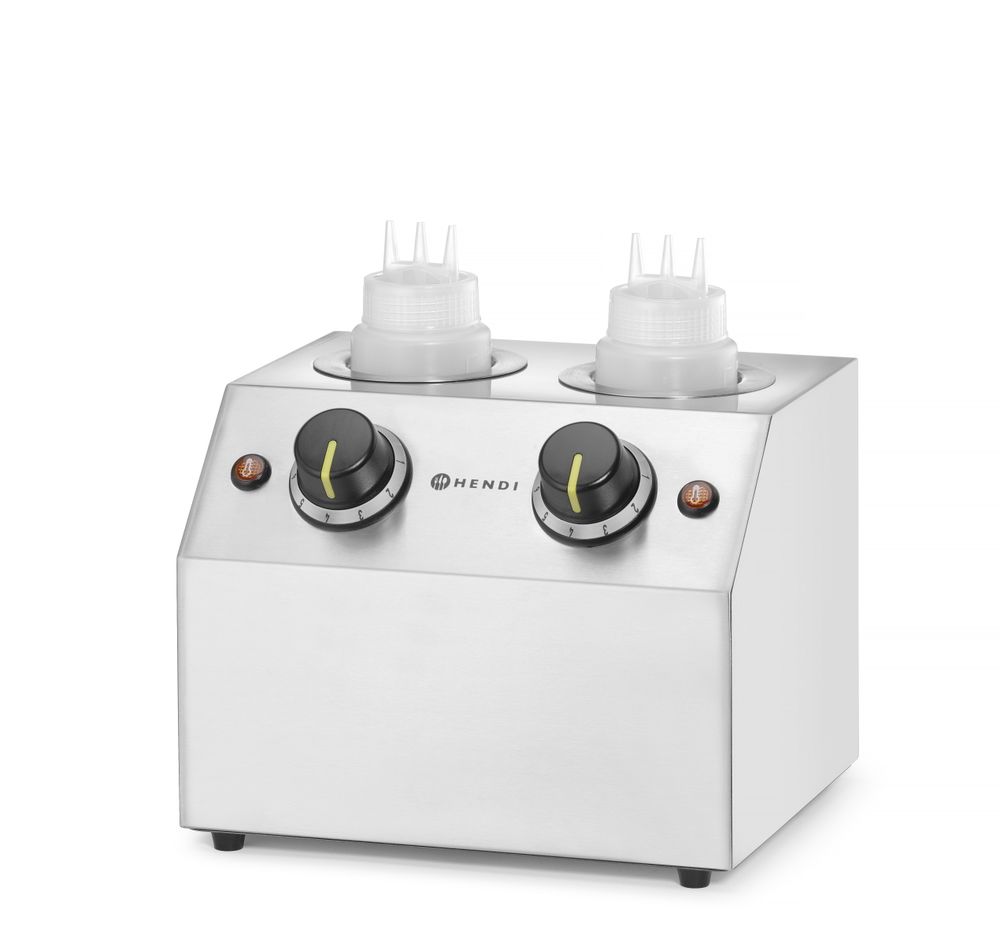 Grejač za sosove - dupli, HENDI, 1,3L, 220-240V/400W, 270x223x(H)282mm