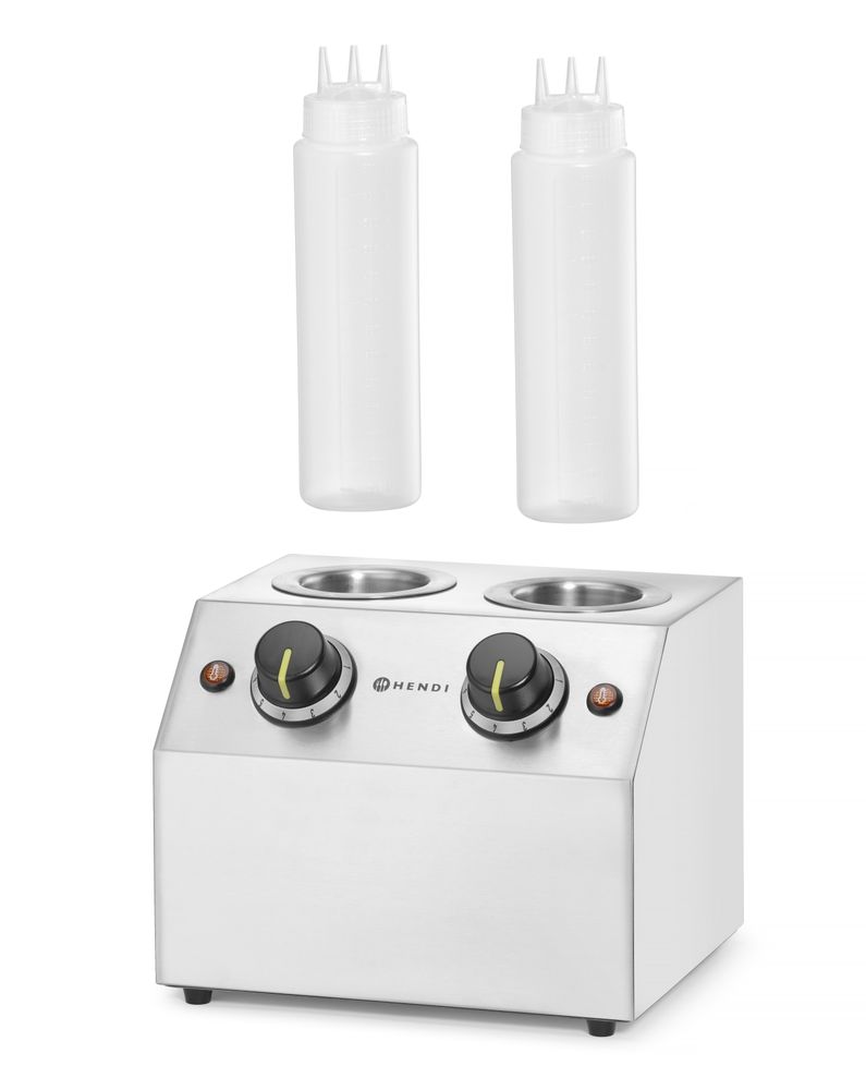 Grejač za sosove - dupli, HENDI, 1,3L, 220-240V/400W, 270x223x(H)282mm