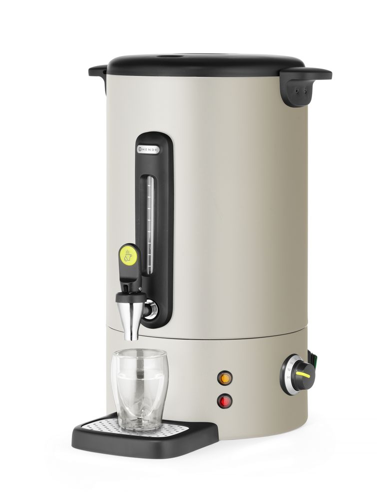 Grejač za tople napitke UNIQ, HENDI, designed by Robert Bronwasser, 16L, prljavobela, 220-240V/1650W, 357x380x(H)502mm