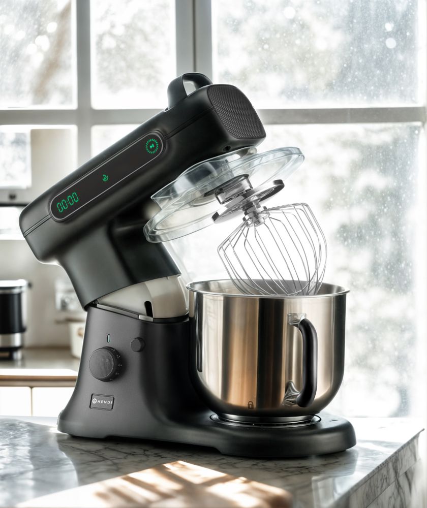 Planetarni mikser Blackbolt PRO, HENDI, 7L, Crna, 220-240V/800W, 470x263x(H)413mm