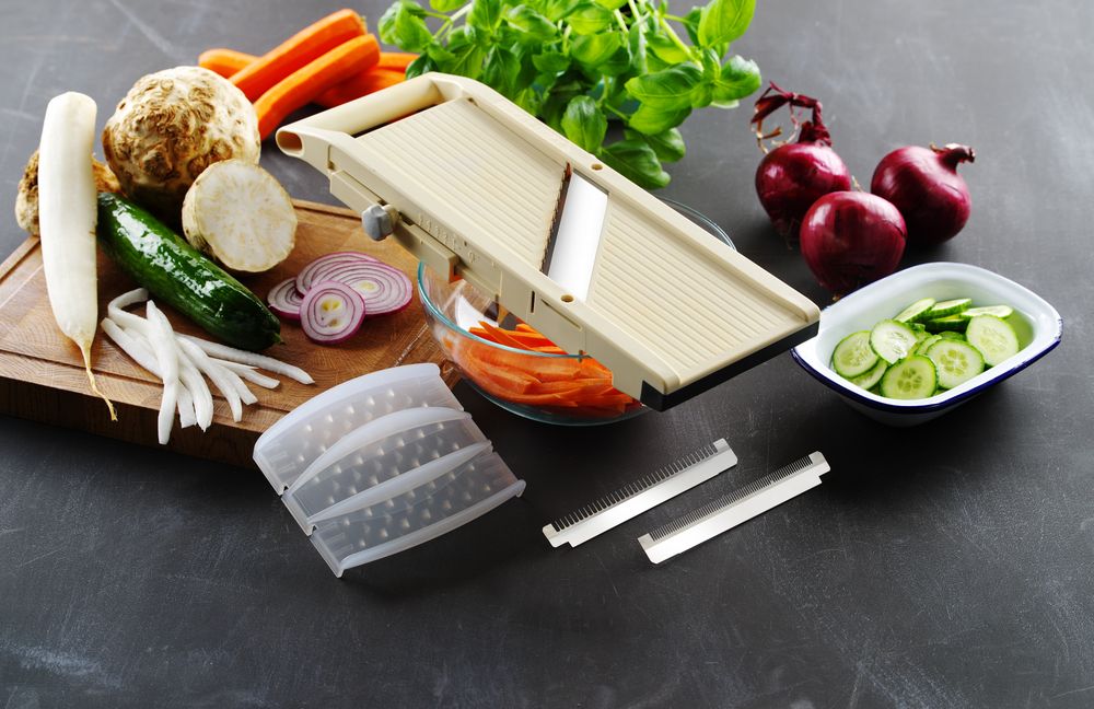 Japanska mandolina HENDI Shōgun 将軍, HENDI, 380x158x(H)47mm