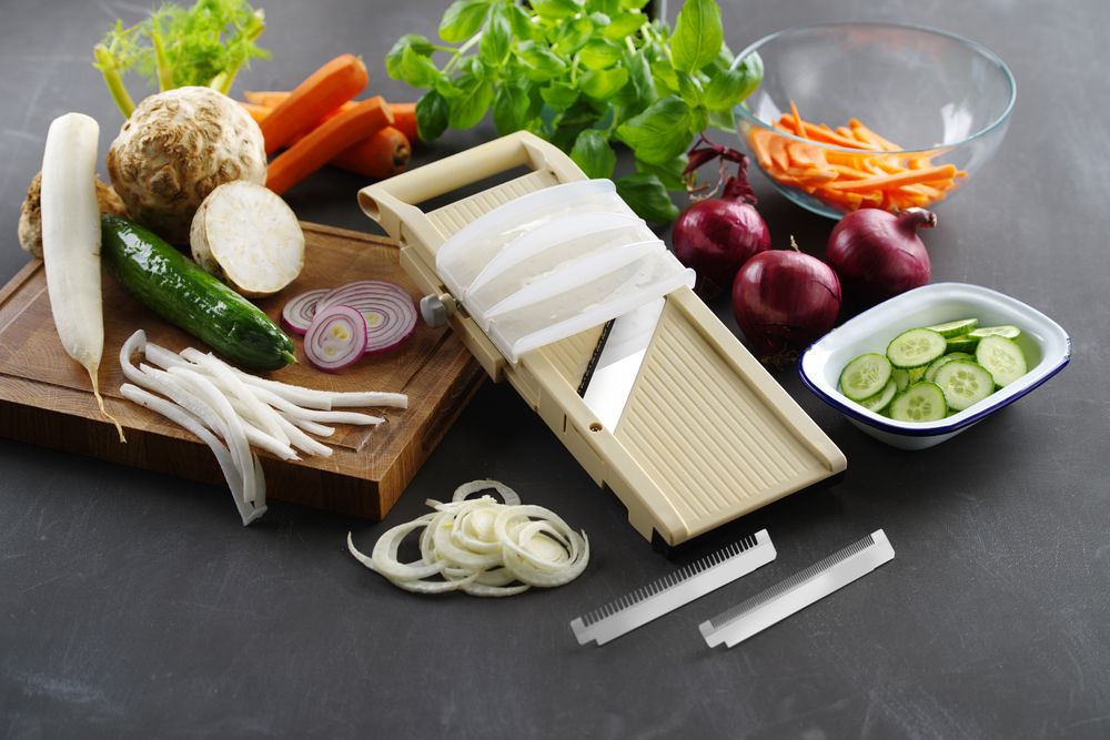 Japanska mandolina HENDI Shōgun 将軍, HENDI, 380x158x(H)47mm