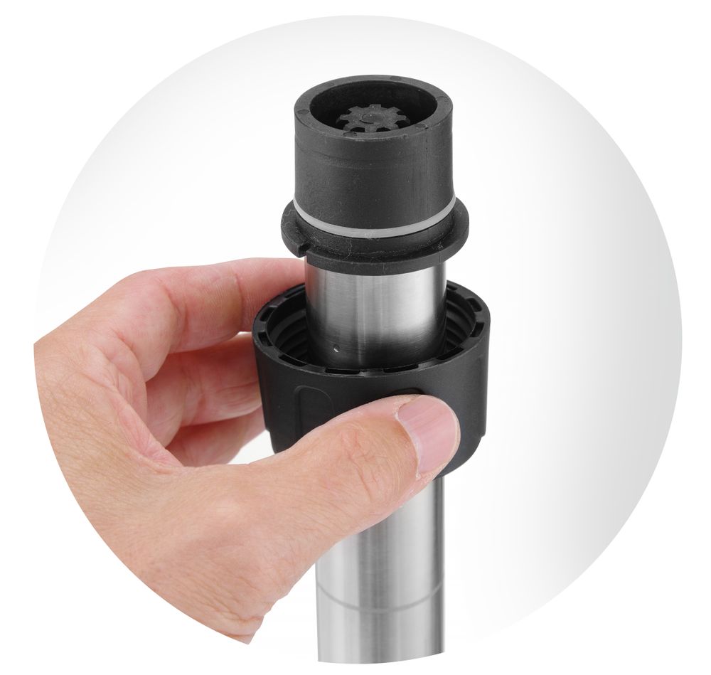 Štapni mikser 500 sa promenljivom brzinom i osovinom za mešanje 500 mm, HENDI, Kitchen Line, Crna, 230V/500W, ⌀100x916mm