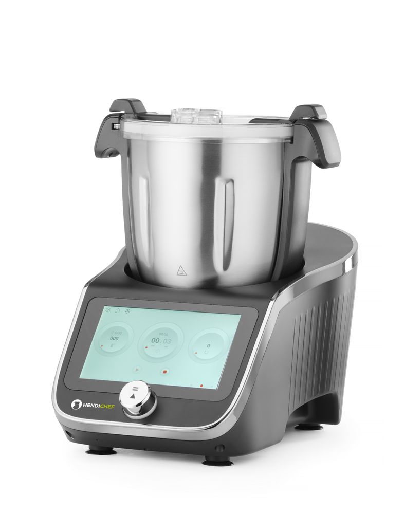 HENDICHEF višenamenski procesor hrane u crnom izdanju, HENDI, 230V/1400W, 210x380x(H)320mm