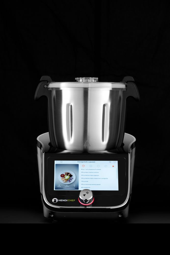 HENDICHEF višenamenski procesor hrane u crnom izdanju, HENDI, 230V/1400W, 210x380x(H)320mm