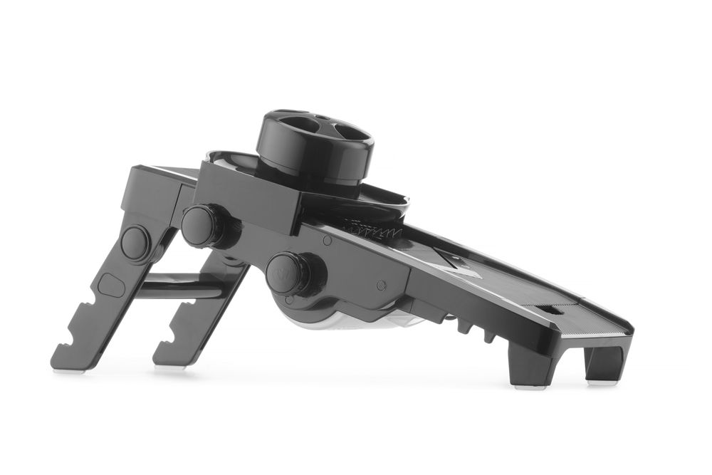 Mandolina V tipa, HENDI, Crna, 130x335x(H)75mm