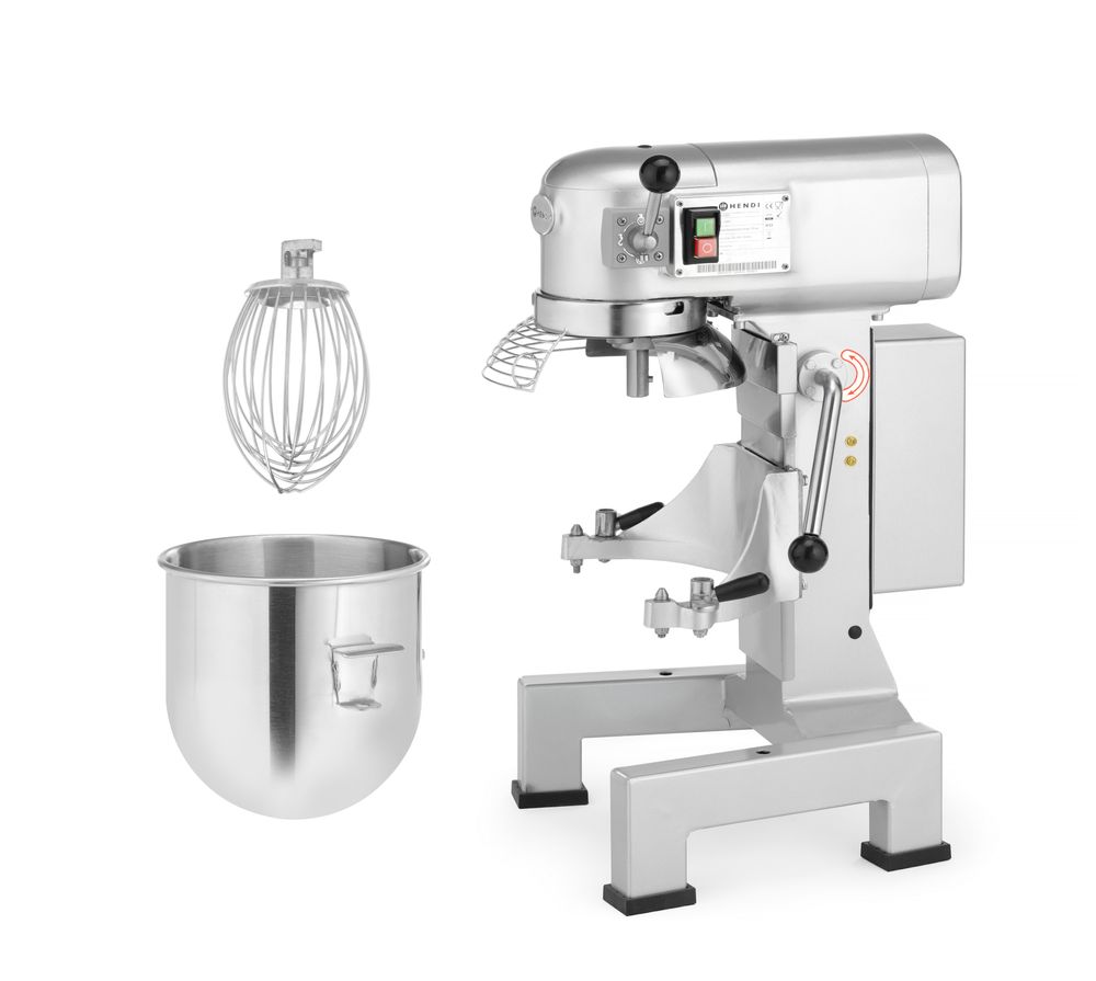 Mikser planetarnog tipa, HENDI, Kitchen Line, 10L, 230V/600W, 422x475x(H)710mm