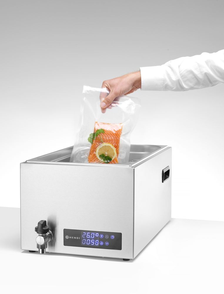 Sistem Sous vide GN 1/1, HENDI, 20L, 230V/600W, 350x680x(H)275mm