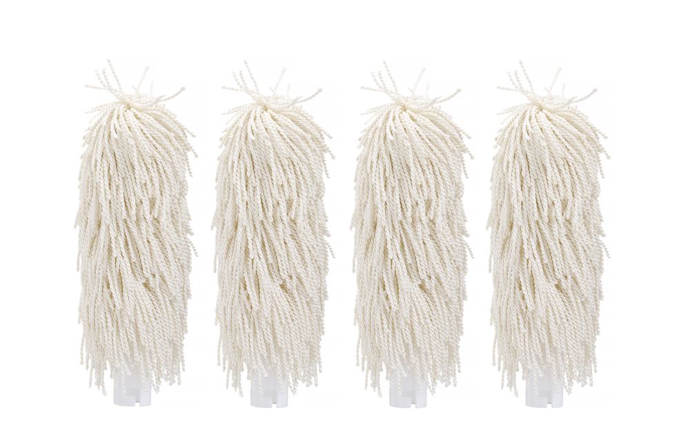 Četke za polirke čaša – 2 kom, HENDI, Srednja, Bela, 205x55mm