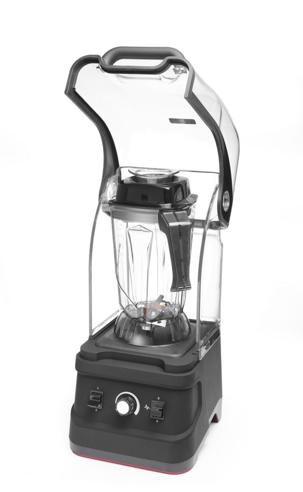 Blender za bar sa zvučnom izolacijom, HENDI, 2,5L, Crna, 220-240V/1680W, 250x300x(H)540mm