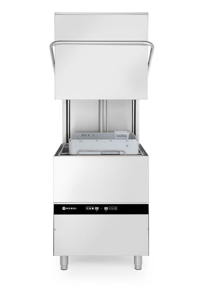 Mašina za pranje posuđa sa haubom - elektronska kontrola, HENDI, 750x880x(H)1412mm