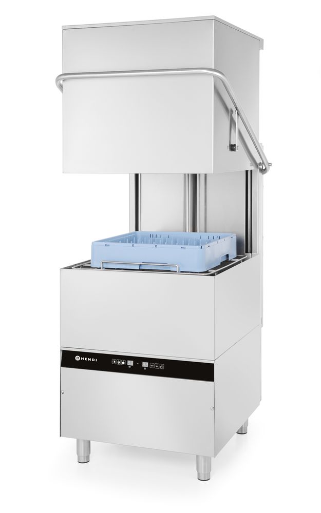 Mašina za pranje posuđa sa haubom - elektronska kontrola, HENDI, 750x880x(H)1412mm