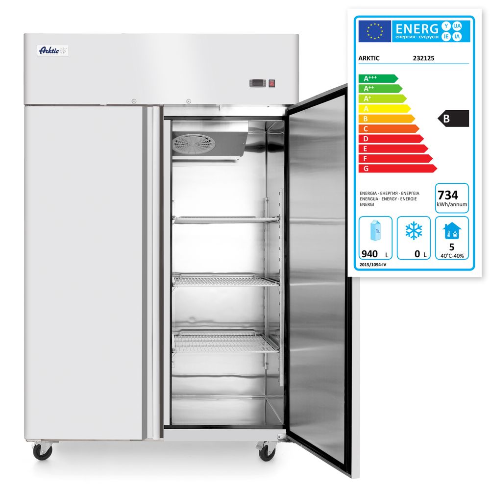 Frižider sa dvoja vrata Profi line 1240 L, Arktic, Profi Line, GN 2/1, 940L, 230V/350W, 1314x800x(H)2082mm