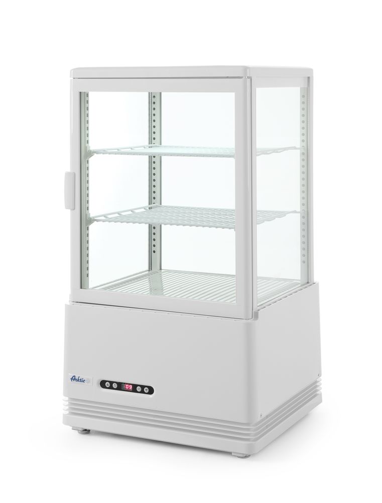 Hlađena vitrina za izlaganje, 58L, Arktic, Bela, 230V/170W, 452x406x(H)830mm