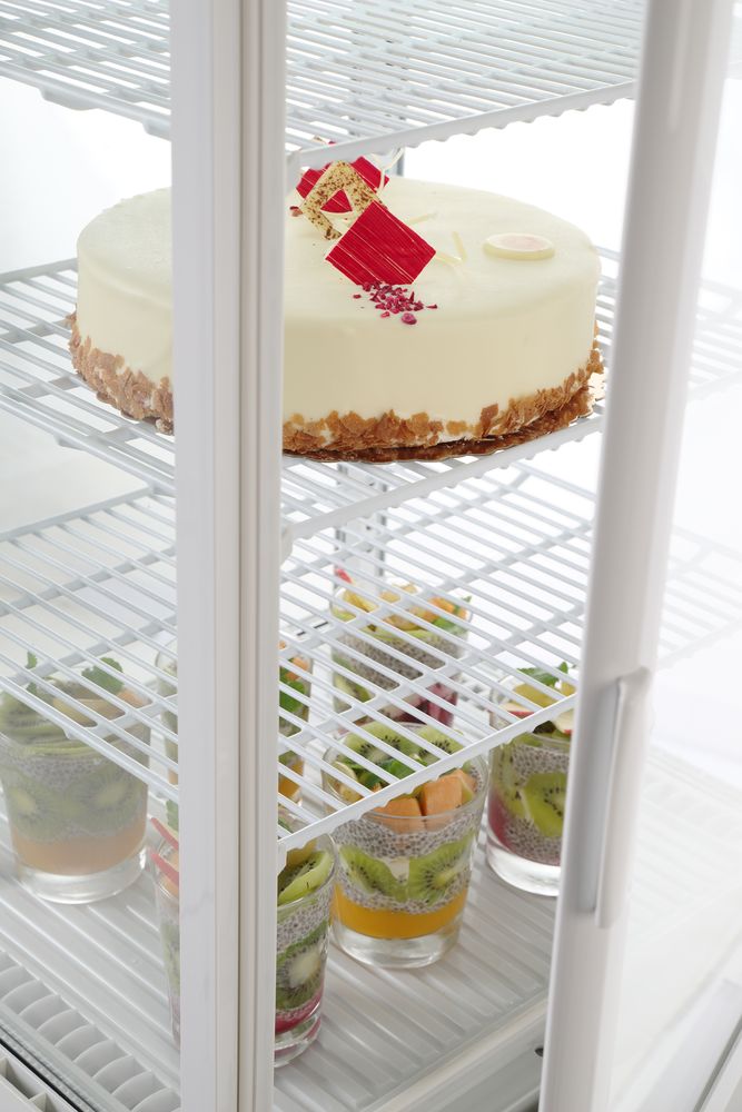 Hlađena vitrina za izlaganje, 68L, Arktic, Bela, 230V/170W, 444x397x(H)875mm