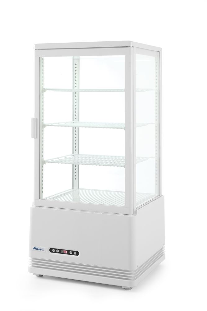 Hlađena vitrina za izlaganje, 78L, Arktic, Bela, 230V/170W, 444x397x(H)940mm