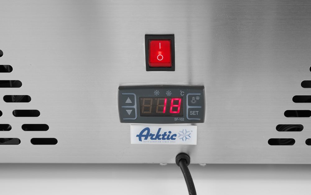 Pultna rashladna vitrina za salatu, Arktic, Arktic, 67L, 230V/105W, 775x615x(H)235mm