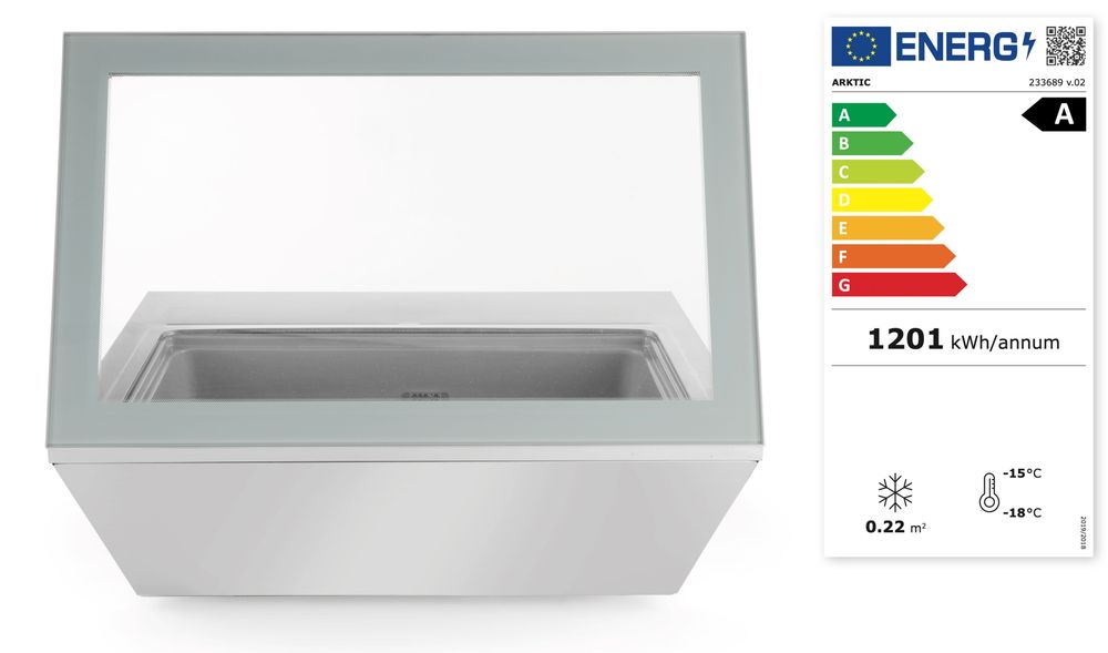 Zamrzivač za sladoled, Arktic, 220-240V/210W, 867x735x(H)373mm