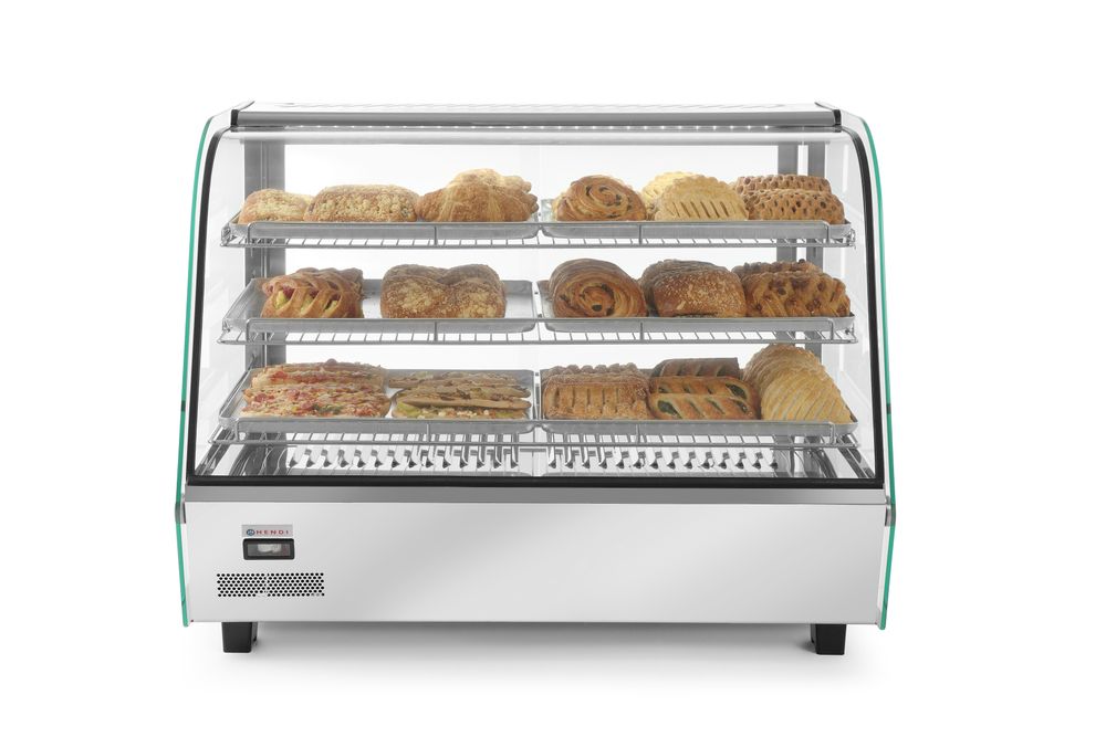 Grejani pultni display, HENDI, 160 litara, 230V/1500W, 885x570x(H)680mm