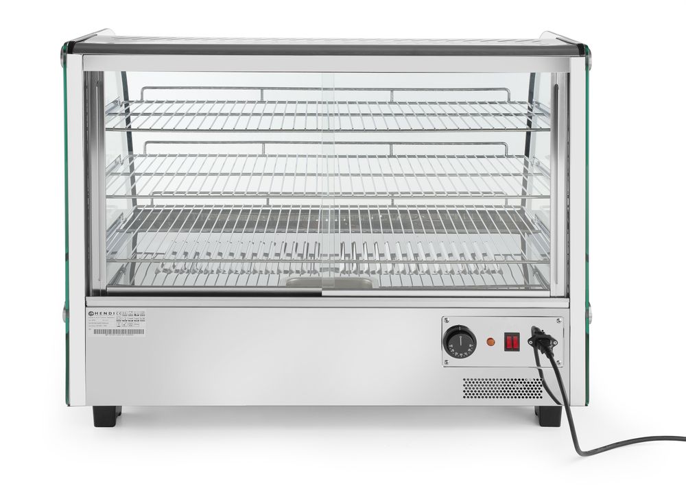 Grejani pultni display, HENDI, 160 litara, 230V/1500W, 885x570x(H)680mm