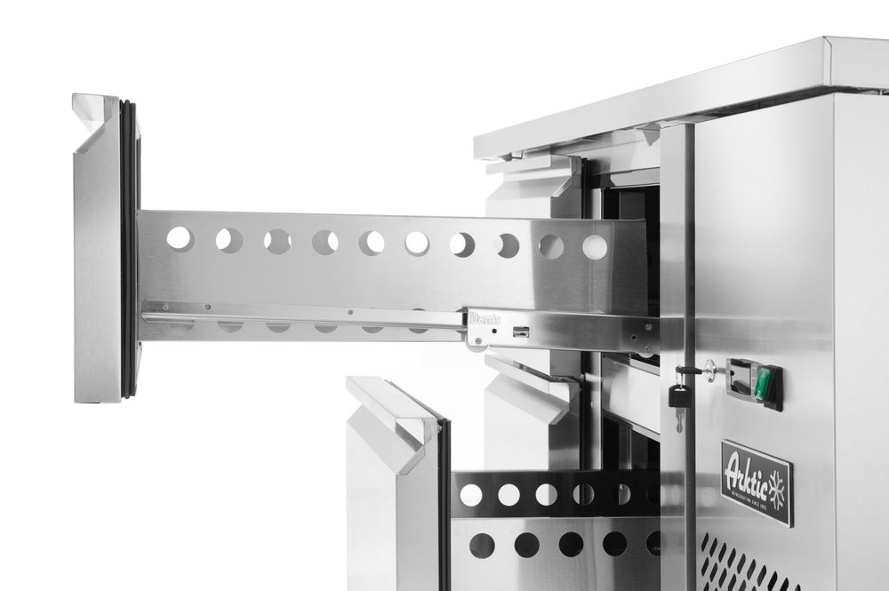 Rashladni ormar sa četiri pregrade Profi Line 280L, Arktic, Profi Line, 230V/250W, 1360x700x(H)858mm