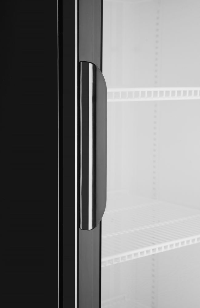 Pultni frižider sa pozadinskim osvetljenim panelom, sa jednim vratima, Arktic, 254L, Crna, 220-240V/250W, 578x605x(H)1980mm