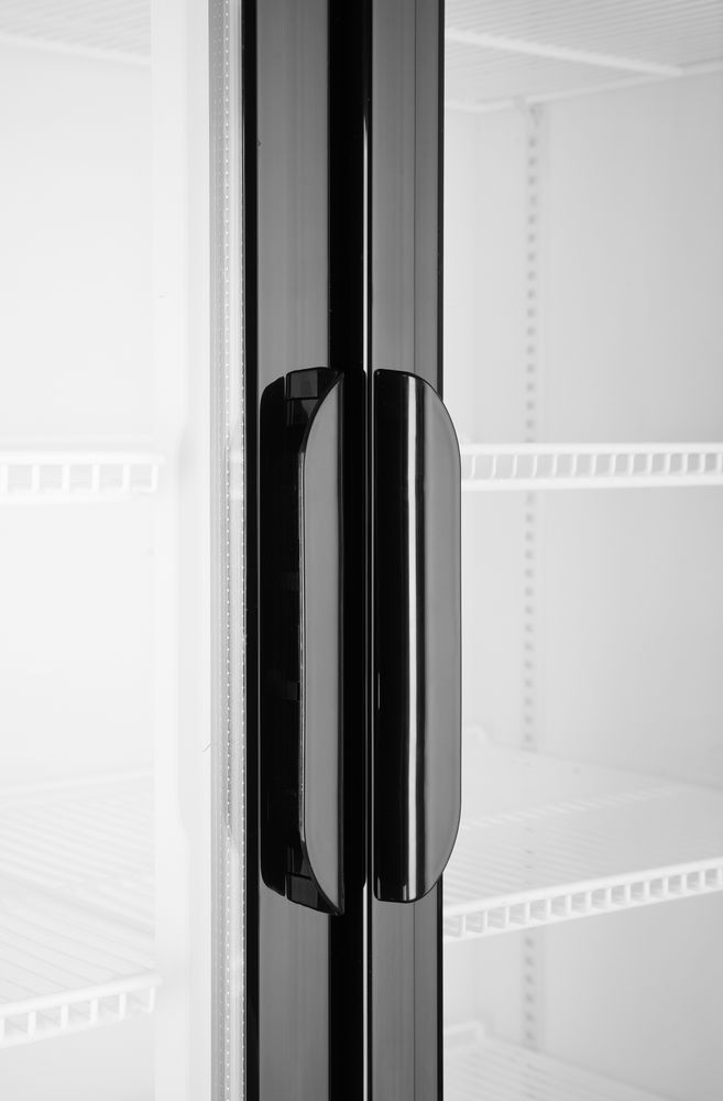 Pultni frižider sa pozadinskim osvetljenjem, sa dvostrukim vratima, Arktic, 512L, Crna, 220-240V/510W, 1120x585x(H)1900mm