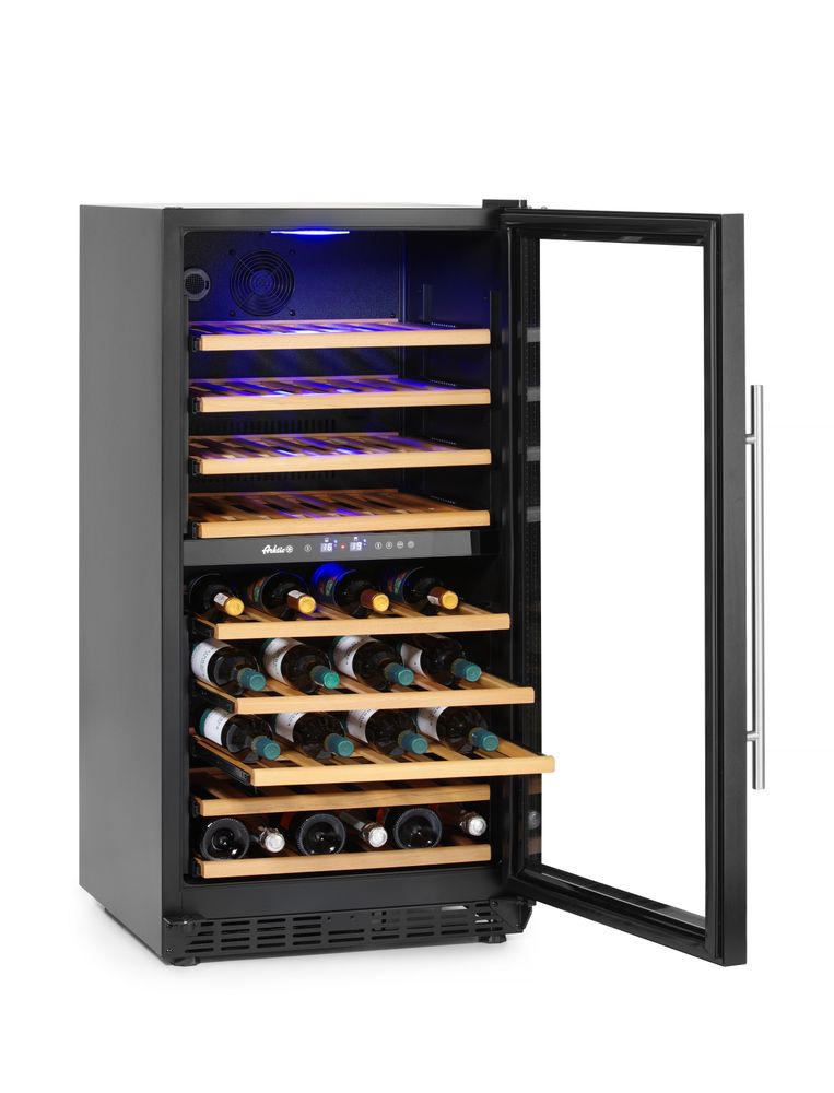 Frižider za vino sa dve zone, 72 boce, Arktic, 232L, 220-240V/110W, 595x675x(H)1215mm