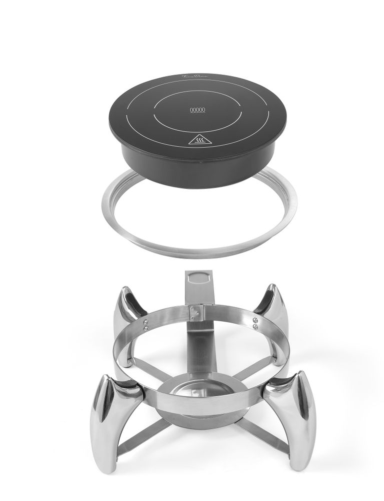 Indukcioni grejač 800W, Fine Dine, Crna, 230V/800W, ⌀245x(H)80mm