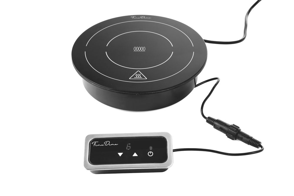 Indukcioni grejač 800W, Fine Dine, Crna, 230V/800W, ⌀245x(H)80mm