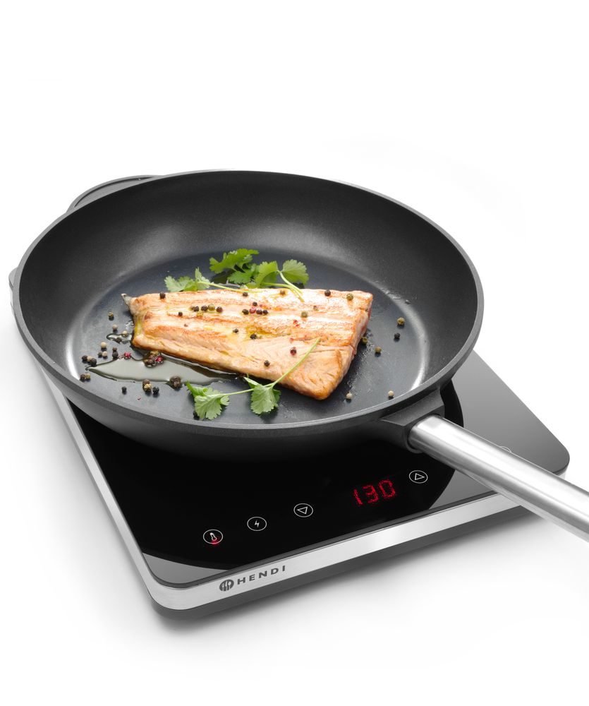 Indukciona ploča model 2000, HENDI, Kitchen Line, 230V/2000W, 295x400x(H)42mm