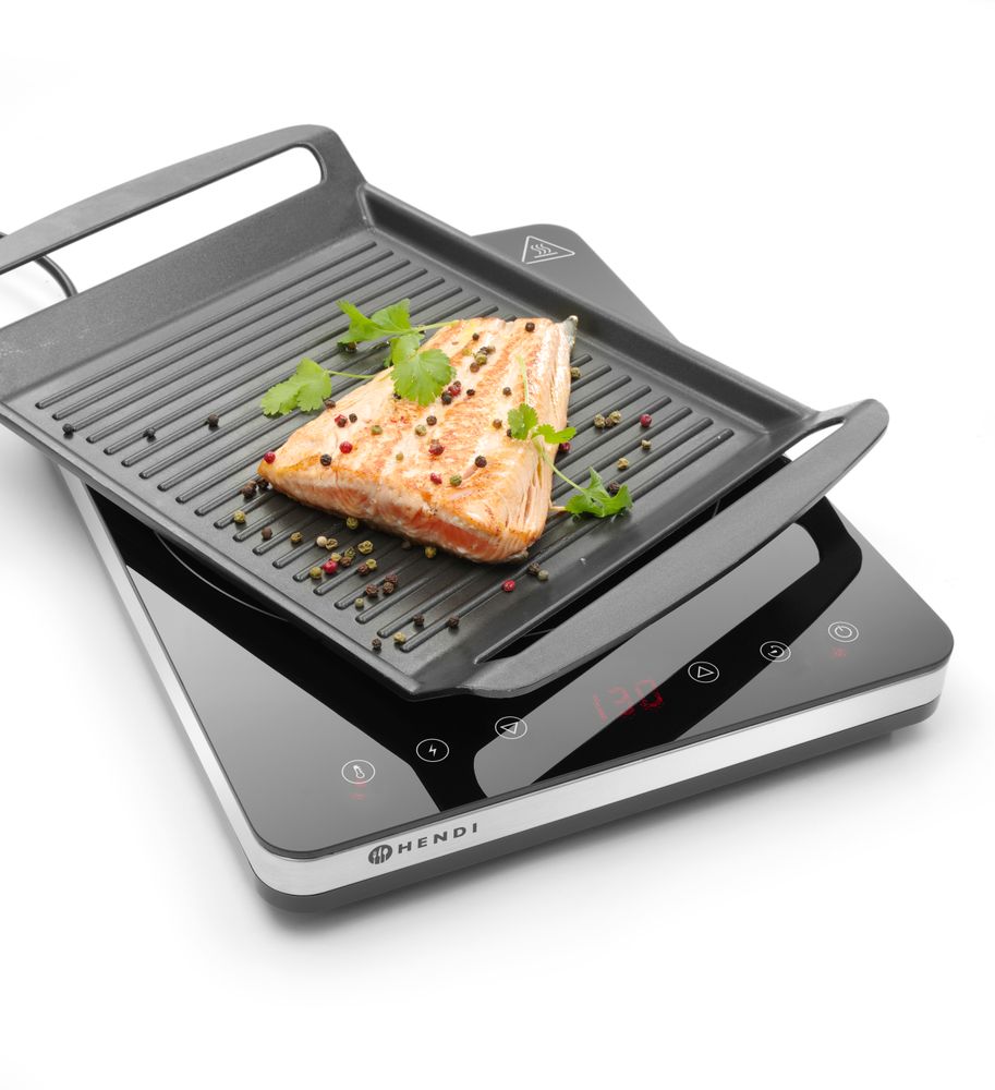 Indukciona ploča model 2000, HENDI, Kitchen Line, 230V/2000W, 295x400x(H)42mm