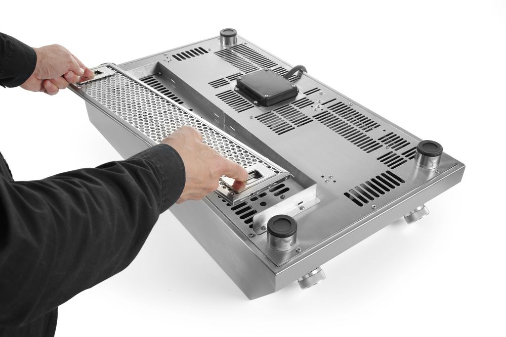 Indukciona ploča model 7000, HENDI, Profi Line, 400V/7000W, 405x700x(H)145mm