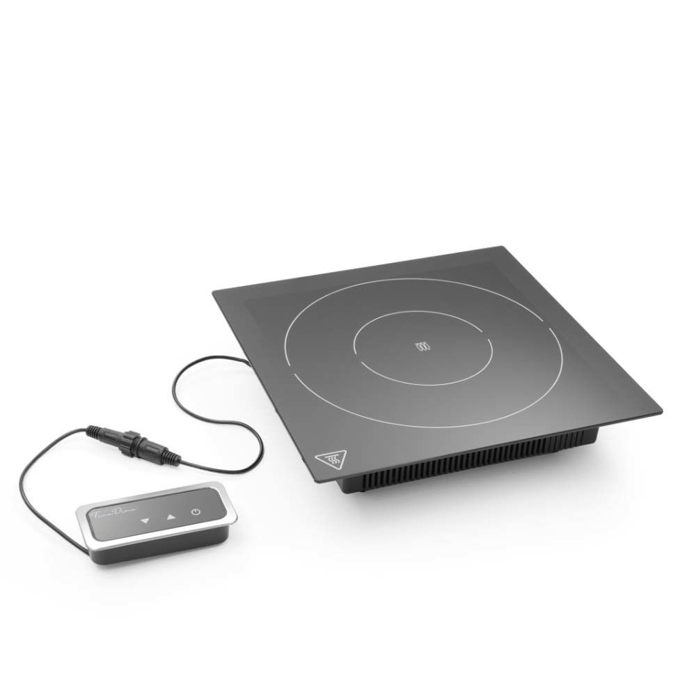 Indukcijski grejač 1000W, Fine Dine, Crna, 230V/1000W, 350x397x(H)85mm