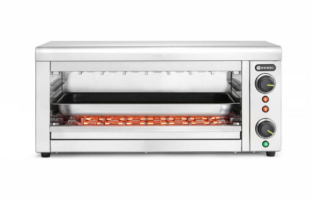 Salamander sa kvarcnim infracrvenim elementima za grejanje, HENDI, 230V/3645W, 689x397x(H)318mm