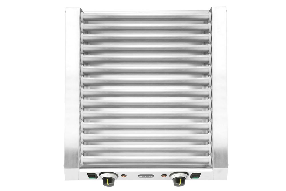 Roštilj s valjcima za kobasice - 2 zone, HENDI, 14 valjaka, 230V/1230W, 566x640x(H)192mm